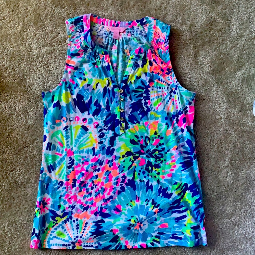 Lilly Pulitzer Printed tank in size XS